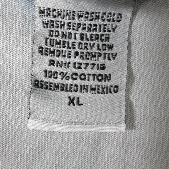 NFL Team apparel ST. Louis Rams size XL gray blue white t-shirt * - Picture 8 of 8